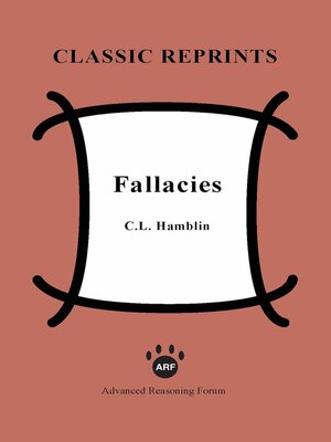 cover image of Fallacies
